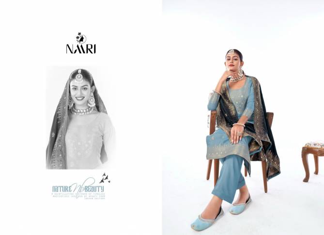 Benz Vol 4 By Naari Muslin Jacquard Designer Salwar Kameez Wholesale Price In Surat